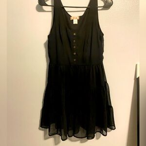 Band of Gypsies / Cute Black Flowy Dress - Size Small